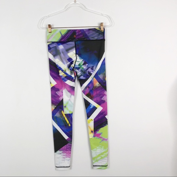 Vimmia Geometric Stripe Leggings Workout Small S - Picture 2 of 9